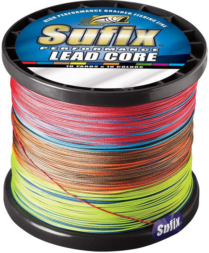 BRAND, CATEGORY, LEAD CORE & WIRE LINE, SUFIX, Sufix Performance Lead Core 36 lb Metered - 600 Yds