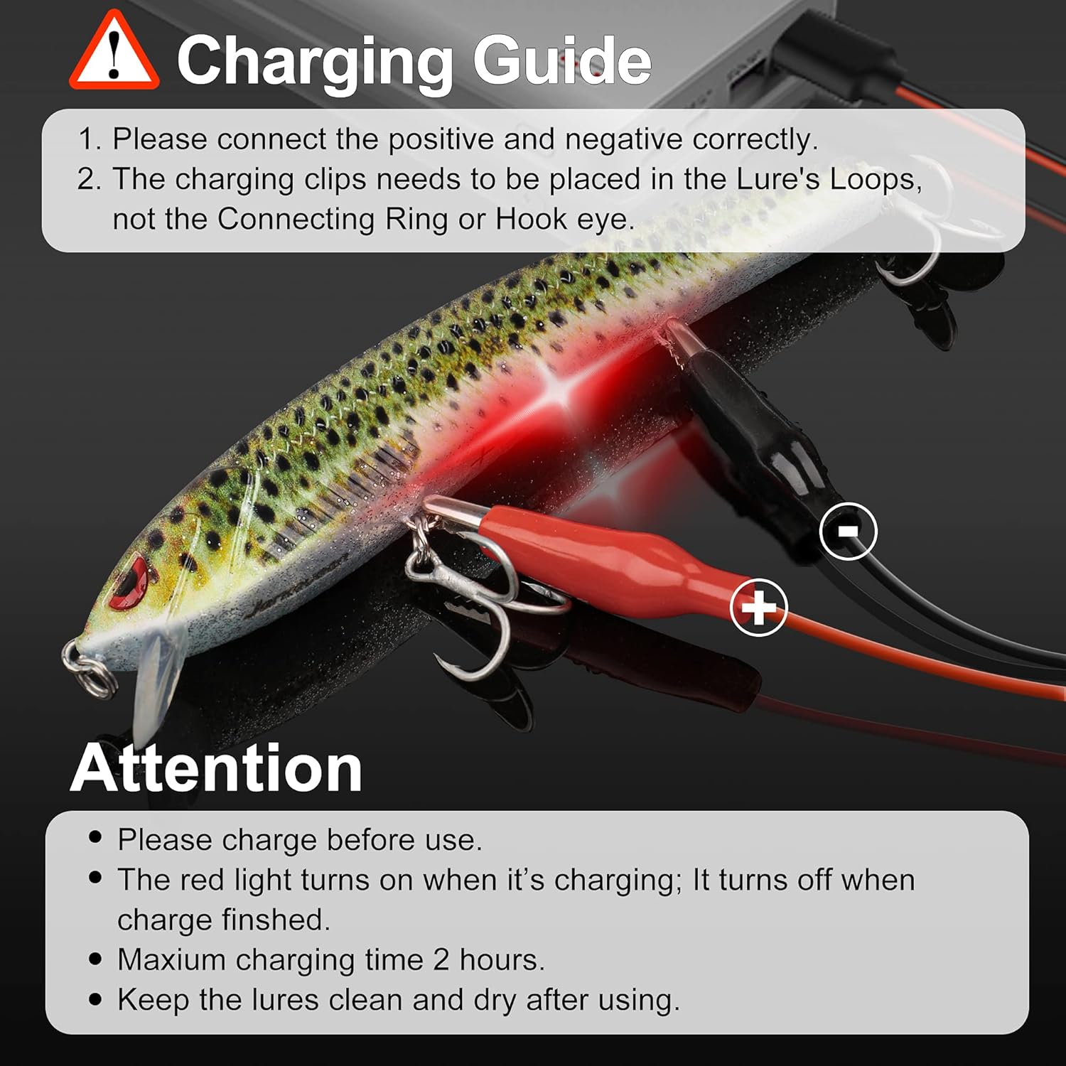 BRAND, CATEGORY, PLUGS, TRUSCEND, TRUSCEND Electric Twitching Jerkbait, USB Rechargeable LED Lighted Wobbler, Long Casting Slow Sinking Flashing Bass Lures for All-Purpose, Fishing Lures for Freshwater Saltwater, Night Fishing