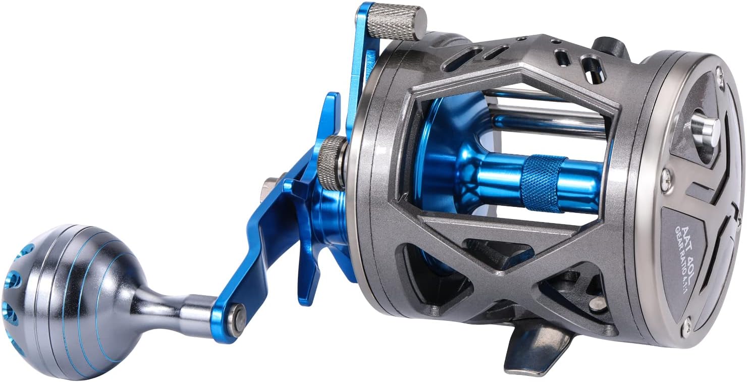 BRAND, BURNING SHARK, CATEGORY, REELS, Trolling Reel Saltwater Level Wind Reels, Drag Reels Boat Fishing Ocean Fishing for Sea Bass Grouper Salmon