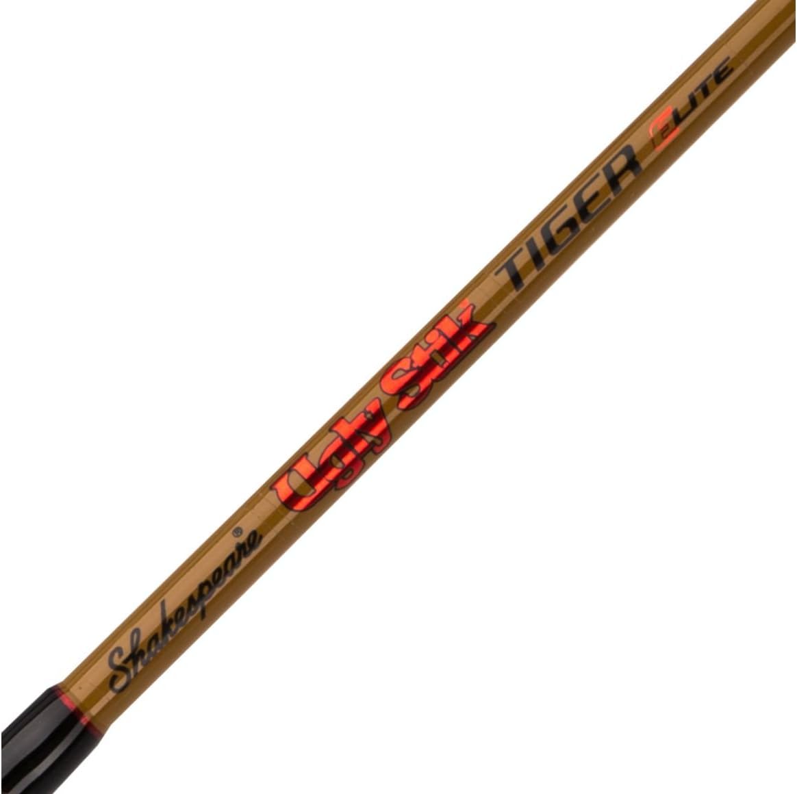 BRAND, CATEGORY, RODS, SHAKESPEARE, Shakespeare Ugly Stik 5’8” Tiger Elite Jig Casting Rod, One Piece Nearshore/Offshore Rod, 100-200lb Line Rating, Extra Heavy Rod Power, 8-14 oz. Lure Rating, Versatile and Dependable