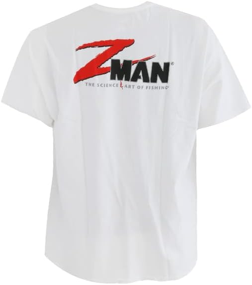 BRAND, CATEGORY, T-SHIRTS, Z-MAN, Z-MAN, Z-MAN Short Sleeve T-Shirt, Medium, White