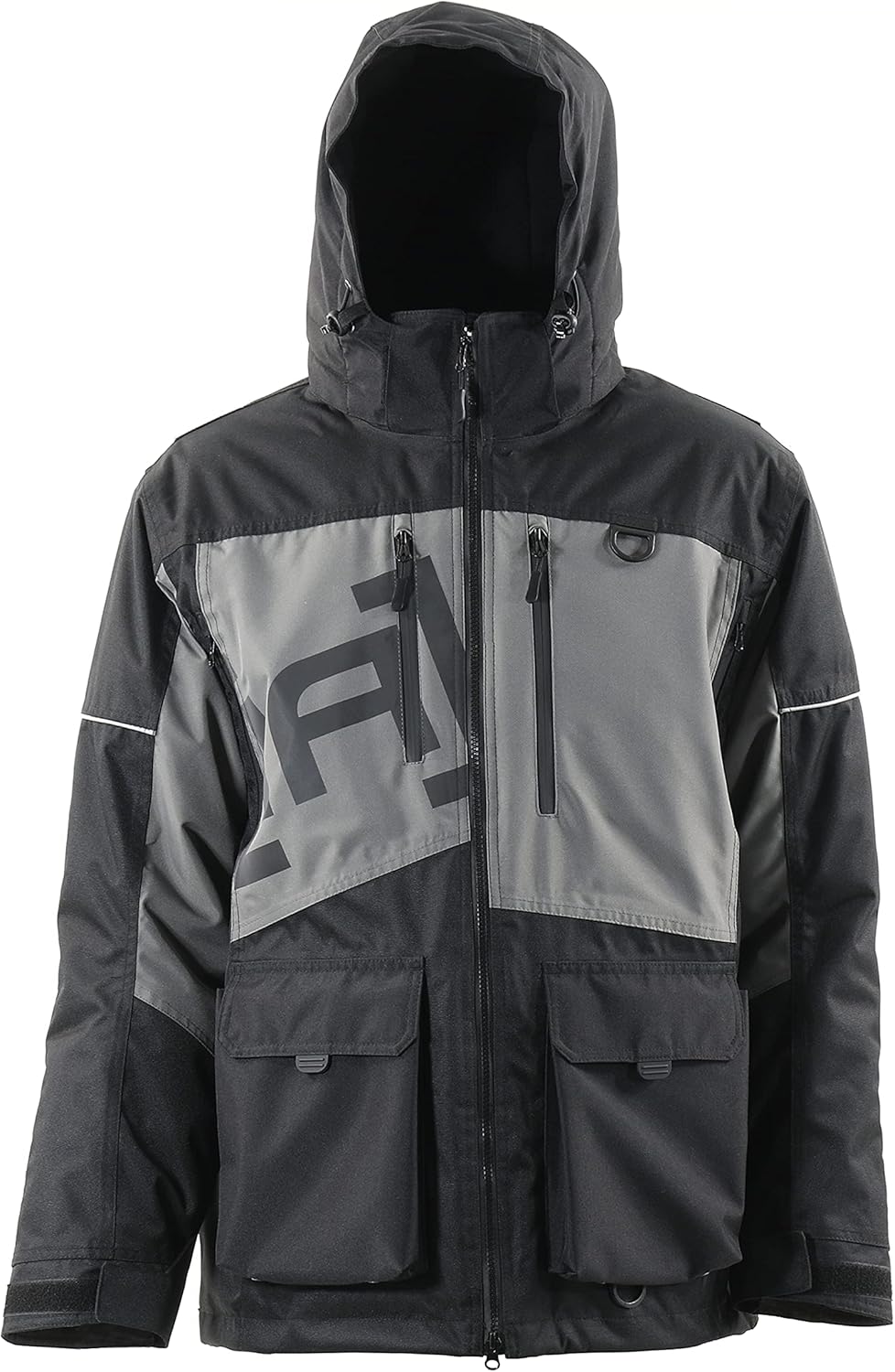 BRAND, CATEGORY, ICEARMOR, SHELLS, by Clam Defender Parka, Medium, Black/Charcoal